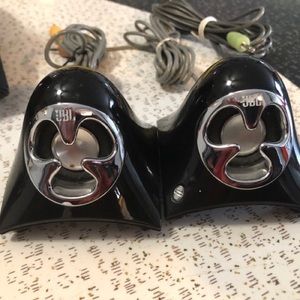 JBL CREATURE SPEAKERS AND SUB WOOFER